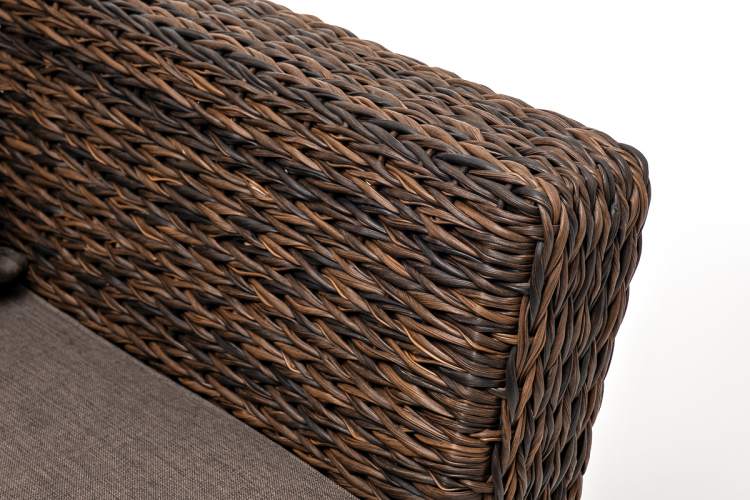 "Капучино" кресло из искусственного ротанга (гиацинт), цвет коричневый-5