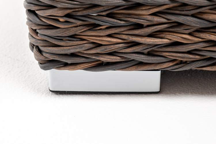 "Капучино" кресло из искусственного ротанга (гиацинт), цвет коричневый-8