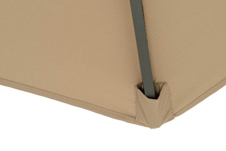 "Джулия" зонт садовый 3х3м на центральной опоре, тент бежевый-3