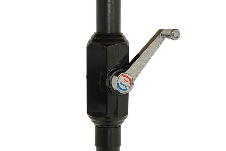 "Джулия" зонт садовый 3х3м на центральной опоре, тент бежевый-4