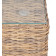 "Лунго" журнальный столик плетеный (гиацинт), цвет соломенный