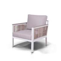  Сан Ремо  кресло плетеное из роупа садовое