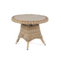 Равенна  кофейный стол из искусственного ротанга, цвет соломенный  Равенна  кофейный стол из искусственного ротанга, цвет соломенный