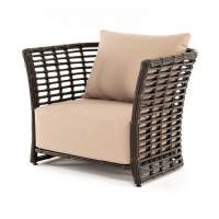 "Валенсия" кресло из искусственного ротанга, цвет бронзовый