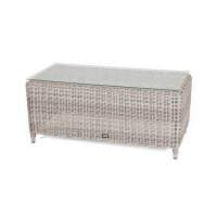 Кон Панна  столик журнальный из искусственного ротанга, цвет бежевый  Кон Панна  столик журнальный из искусственного ротанга, цвет бежевый