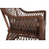 "Латте" плетеное кресло из искусственного ротанга, цвет коричневый