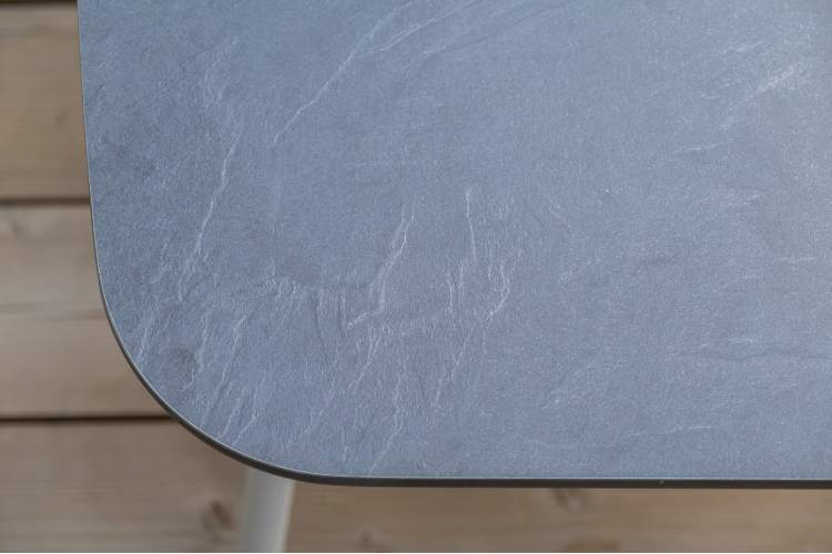 "Альбано" лаунж-зона 5-местная плетеная из роупа (веревки), каркас алюминиевый светло-серый, роуп серый меланж-15