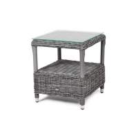  Форио  столик кофейный из искусственного ротанга, цвет графит