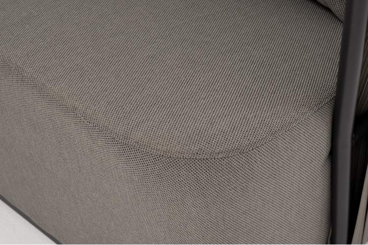 "Флоренция" лаунж-зона из искусственного ротанга, цвет графит-31