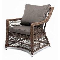  Гранд Латте  кресло из искусственного ротанга, цвет коричневый