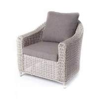  Кон Панна  кресло из искусственного ротанга, цвет бежевый