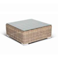 Лунго  журнальный столик плетеный, цвет соломенный  Лунго  журнальный столик плетеный, цвет соломенный