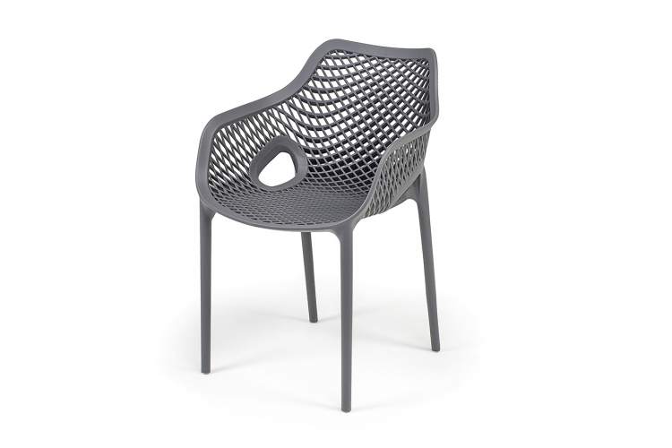 "Беллини" обеденная группа на 2 персоны, цвет темно-серый-6