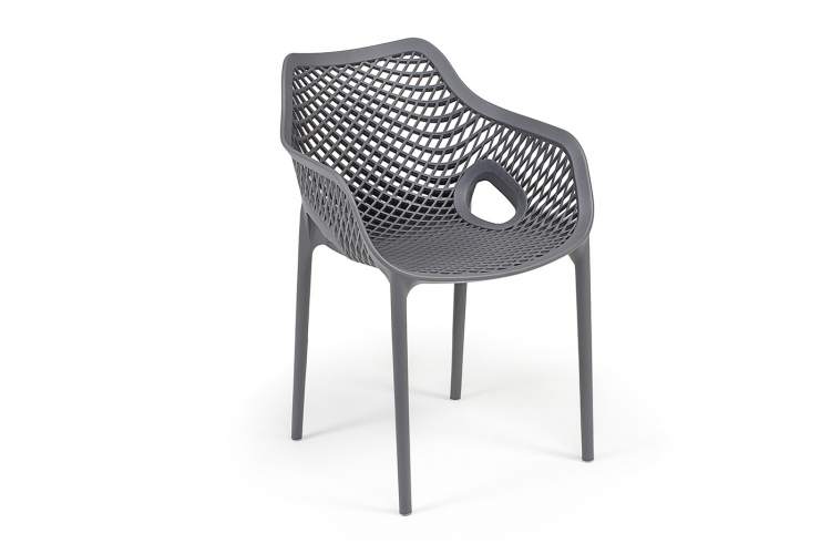 "Беллини" обеденная группа на 2 персоны, цвет темно-серый-7