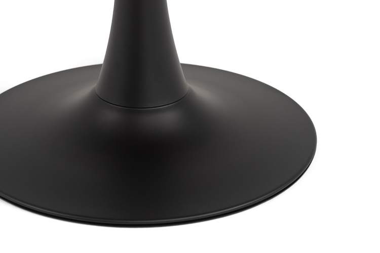 "Тюльпан" стол из HPL круглый Ø70см, цвет "дуб"-1