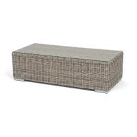 "Боно" журнальный столик из искусственного ротанга, цвет бежевый