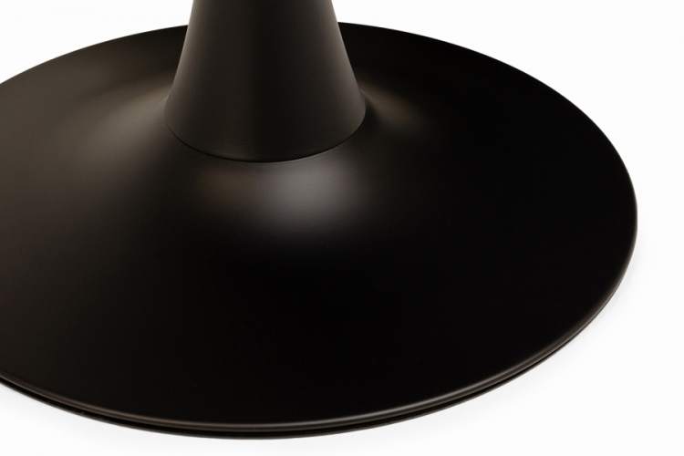 "Тюльпан" стол из HPL круглый Ø70см, цвет "серый гранит"-3