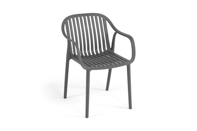 "Мохито" обеденная группа на 2 персоны, цвет темно-серый-9