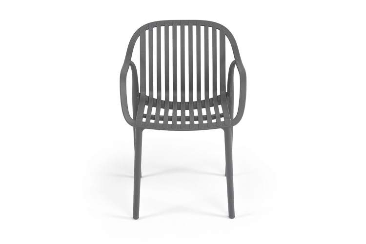 "Мохито" обеденная группа на 2 персоны, цвет темно-серый-10