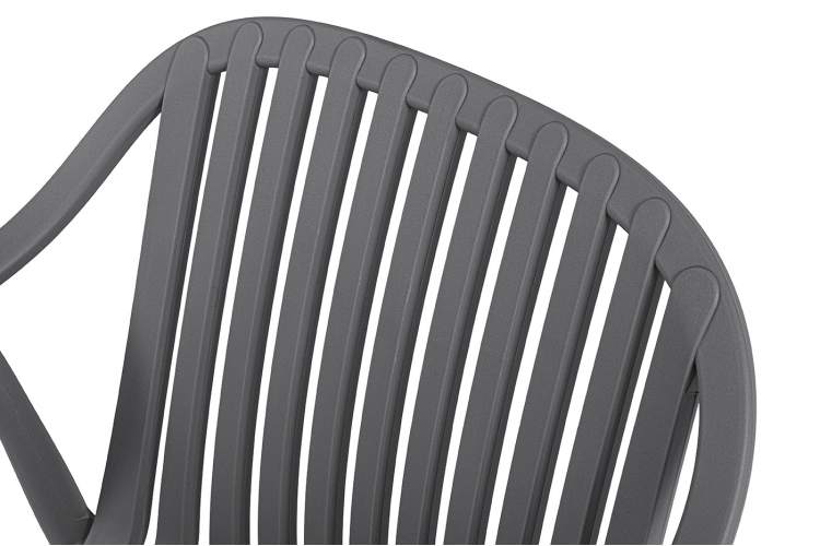 "Мохито" обеденная группа на 2 персоны, цвет темно-серый-11