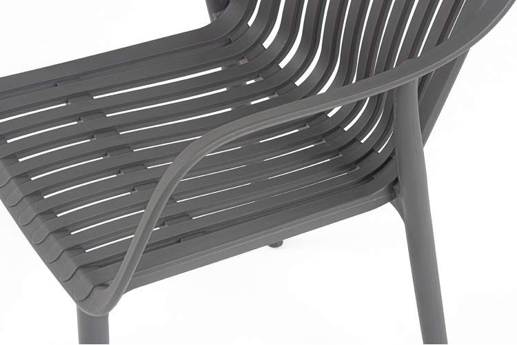 "Мохито" обеденная группа на 2 персоны, цвет темно-серый-12