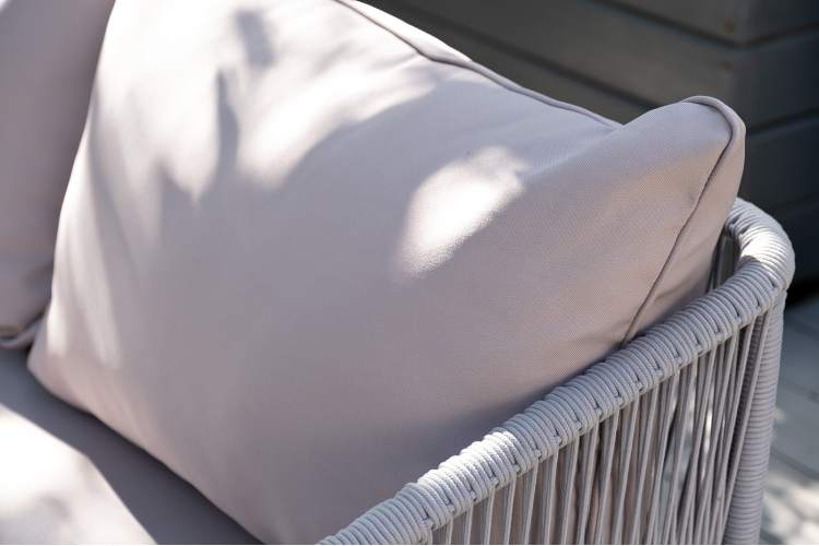 "Канны" модульная угловая лаунж-зона из роупа (веревки), цвет светло-серый-5