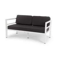  Эстелья  диван двухместный, алюминиевый каркас