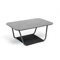 "Гранада" журнальный стол 90х60см из HPL, цвет "дуб"