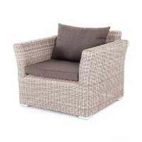  Капучино  кресло из искусственного ротанга, цвет бежевый