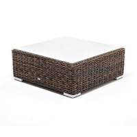 Лунго  журнальный столик плетеный (гиацинт), цвет коричневый  Лунго  журнальный столик плетеный (гиацинт), цвет коричневый
