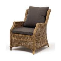 "Неаполь" плетеный стул из искусственного ротанга, цвет коричневый