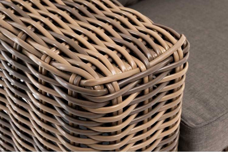 "Палермо" диван из искусственного ротанга трехместный, цвет соломенный-3