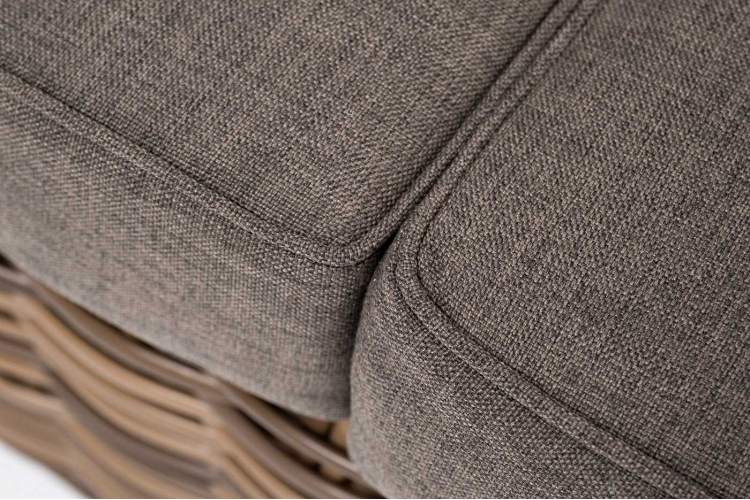 "Палермо" диван из искусственного ротанга трехместный, цвет соломенный-4