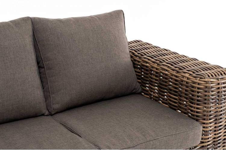 "Палермо" диван из искусственного ротанга трехместный, цвет соломенный-5