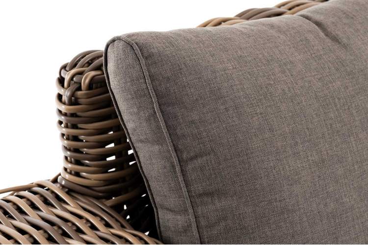 "Палермо" диван из искусственного ротанга трехместный, цвет соломенный-9