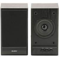 Колонки Sven деревянные SPS-607 (6 Вт), чёрный [SV-0120607BL]