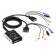 PETITE 2 PORT DVI CABLE KVMP SWITCH.