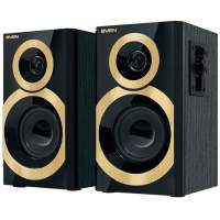 Компьютерная акустическая система Sven SPS-619 GOLD, чёрный,  мощность 2х10 Вт(RMS) [SV-0120619GD]