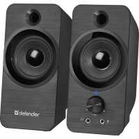 Компьютерная акустическая система Defender система SPK-190 черный, 8 Вт, питание от USB [65190]