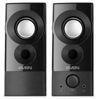 Компьютерная акустическая система Sven 357, чёрный, USB,  мощность 2x3 Вт(RMS) [SV-018191]