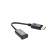 Кабель-переходник DP - HDMI-F 0.2m , Telecom (TA553)