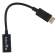 Кабель-переходник DP - HDMI-F 0.2m , Telecom (TA553)