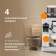Кофемашина DeLonghi EXAM440.55.W (0132215473)