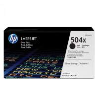 Тонер-картридж HP 504X черный, 21000 стр., для HP Color LaserJet CP3525/CM3530