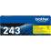 Тонер-картридж Brother TN243Y желтый, 1000 стр., для Brother DCP-9010 HL-3040/3050/3070 MFC-9010/9120/9320