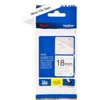 Картридж ленточный Brother TZESE4 черный на белом 18x8 для Brother P-Touch