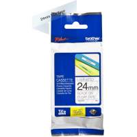 Картридж ленточный Brother TZE151 черный на прозрачном 24x8 черный для Brother P-Touch