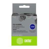 Картридж ленточный Cactus CS-LK4WBN LK-4WBN черный на белом 12x9 для Epson LW300/LW400/LW700/LW600P/LW1000P/K400/Z700/Z900