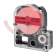 Картридж ленточный Cactus CS-LK4RBP LK-4RBP черный на красном 12x9 для Epson LW300/LW400/LW700/LW600P/LW1000P/K400/Z700/Z900