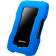 Внешний жесткий диск Portable HDD 1TB ADATA HD330 (Blue), Silicone, USB 3.2 Gen1, 133x89x16mm, 190g /3 года/ [AHD330-1TU31-CBL]